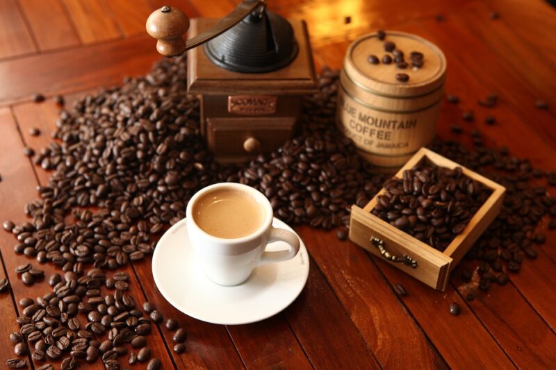 珈琲とコーヒー豆